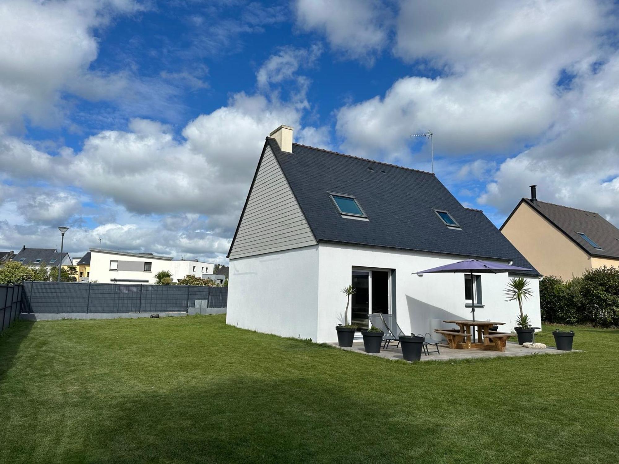 Jolie Maison De Vacances Concarneau Exterior foto